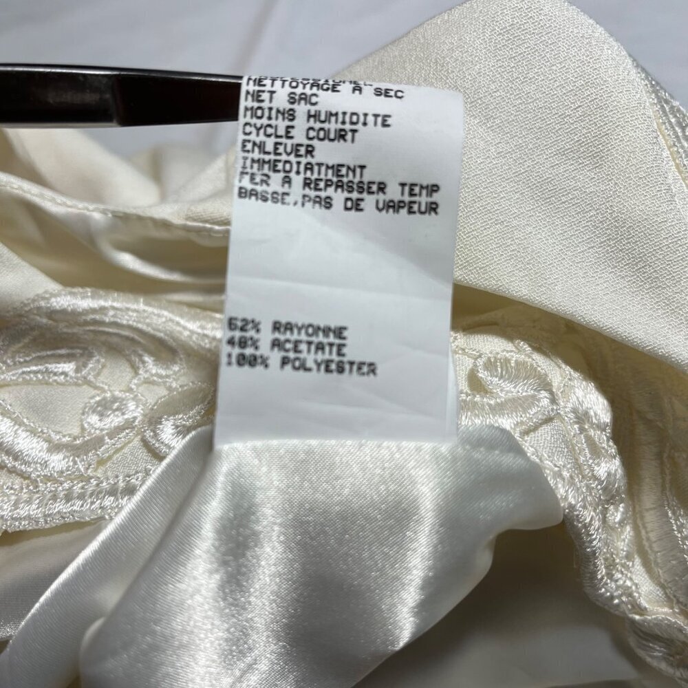 Jessica McClintock Bridal Maxi Wedding Dress with Train Vintage Ladies Size SM - Picture 14 of 15